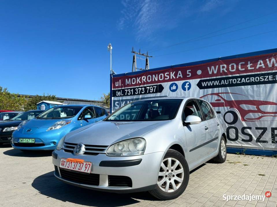 Volkswagen Golf V 14 Benzyna Alufelgi Zadbany Wrocław
