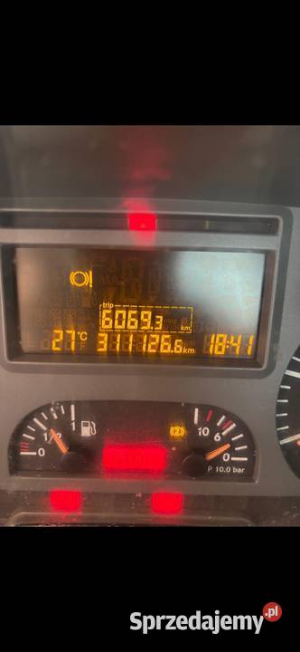 Mercedes Atego wywrotka