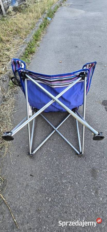 Fotel rozkładany turystyczny kempingowy z Chorzów