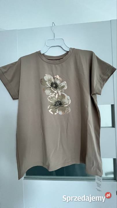 Bluzka na lato z bawełny w rozmiarze L Inny wzór Wrocław