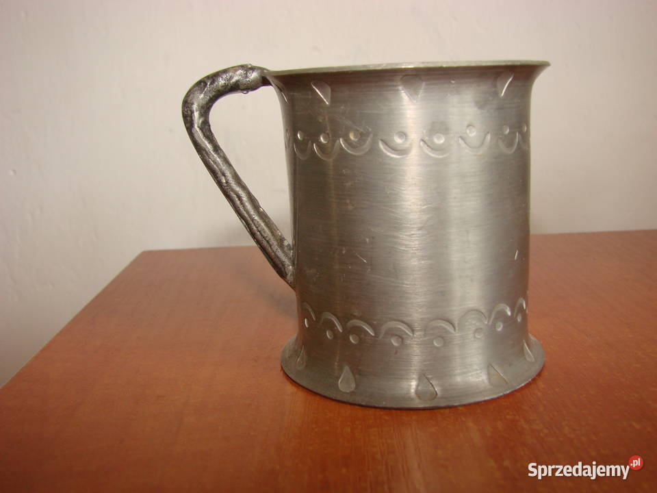 cynowy norweski kubeczek Pruszcz Gdański