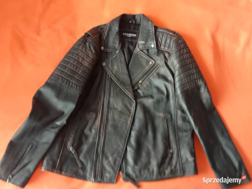 Kurtka skórzana Rock Denim sprzedam Rozmiar XXL Zabrze sprzedam