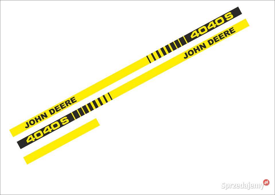 Naklejki John Deere 4040s zamienniki Bydgoszcz