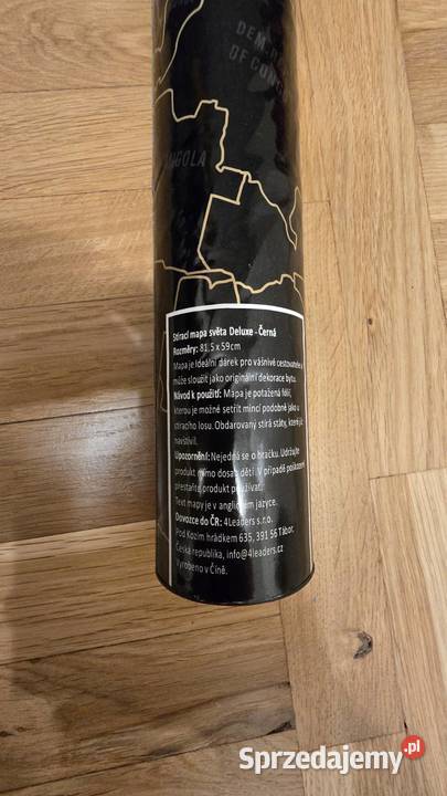 Mapa zdrapka scratch map 82x56 wersja deluxe