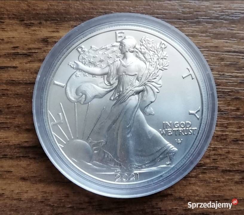 Moneta Amerykański Orzeł Lecący Typ 2 2021 1 opolskie