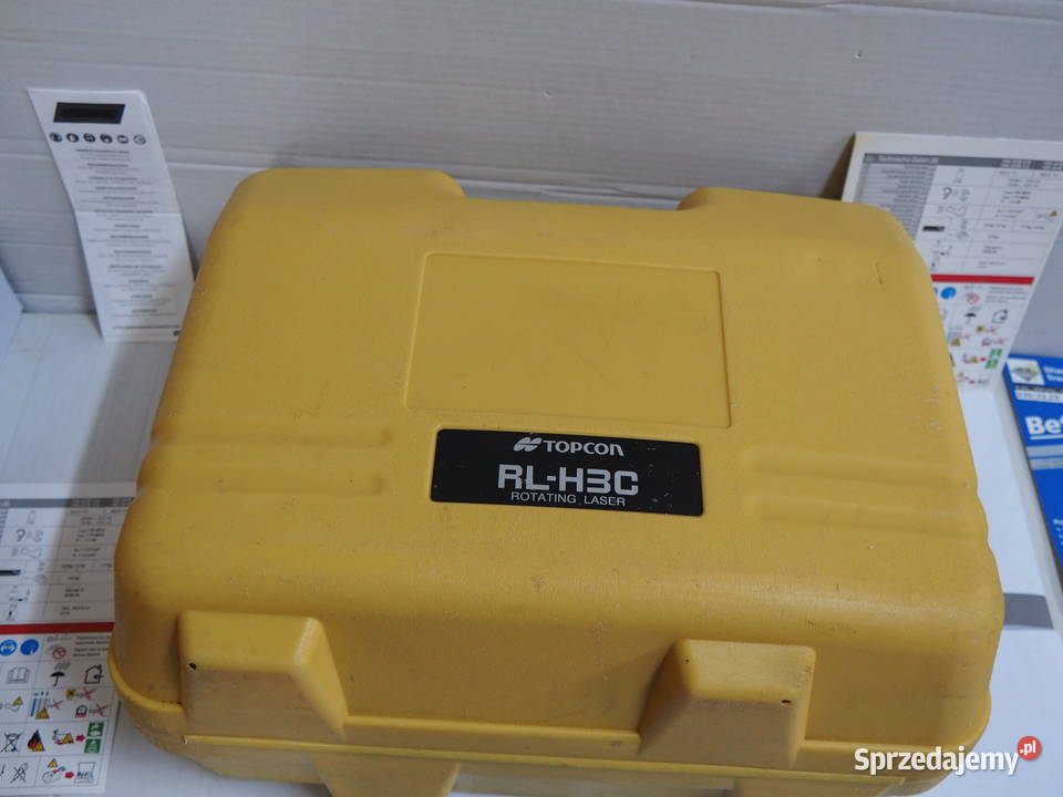 TOPCON RLH3C niwelator laser walizka skrzynka Pozostałe Nadarzyn