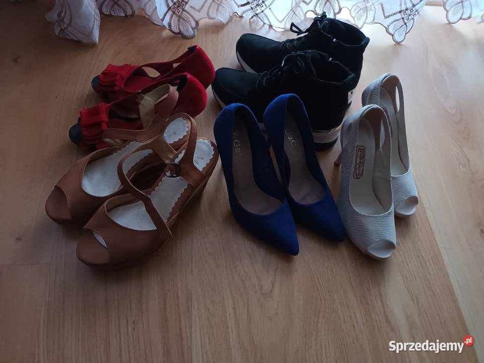 Buty tkanina świętokrzyskie Wodzisław sprzedam