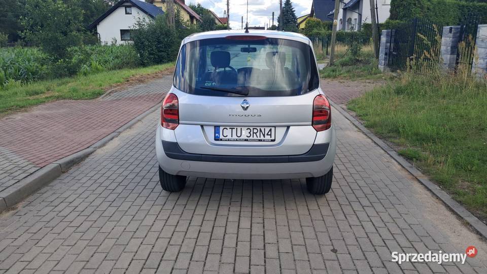 Renault Modus 2012 kujawsko-pomorskie Tuchola