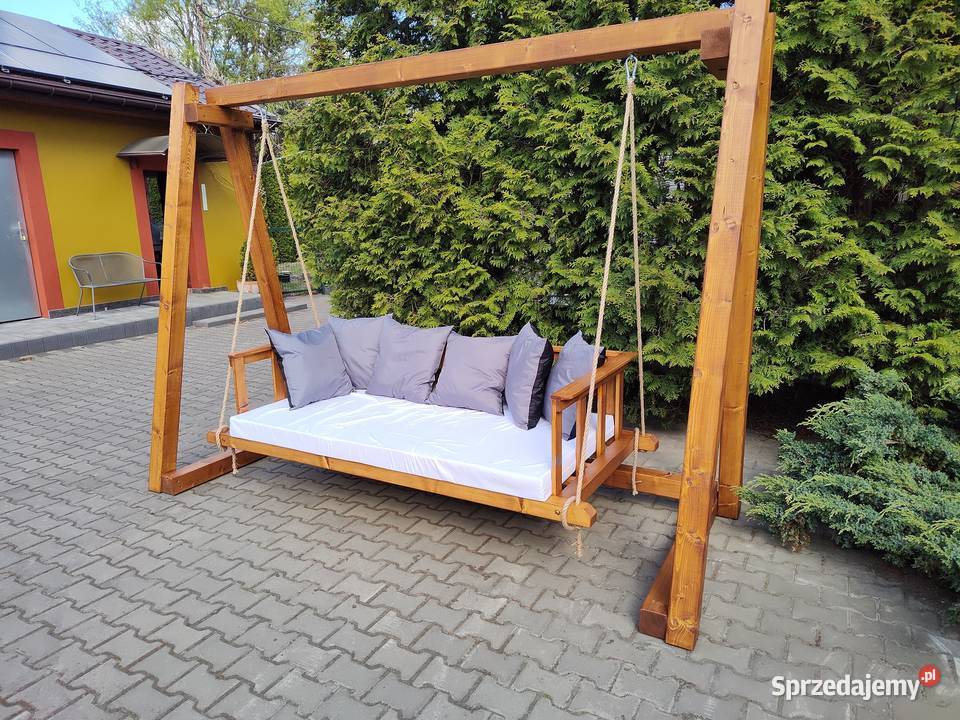 Huśtawka ogrodowa łóżko ogrodowe bujanka Meble ogrodowe Ozorków