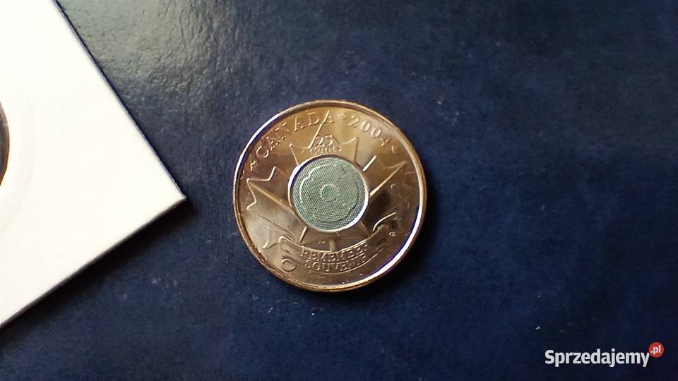 Stare monety 25 cent 2004 Kanada Numizmatyka podkarpackie Lesko