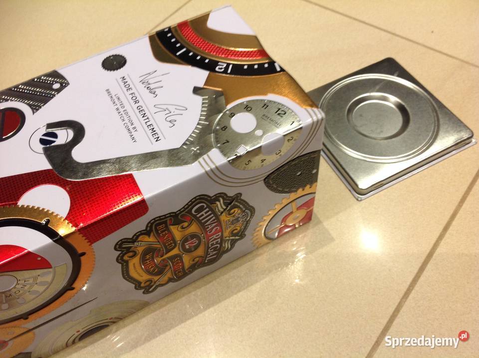 Piękna Kolekcjonerska Puszka CHIVAS REGAL 12 Nowa Sól sprzedam