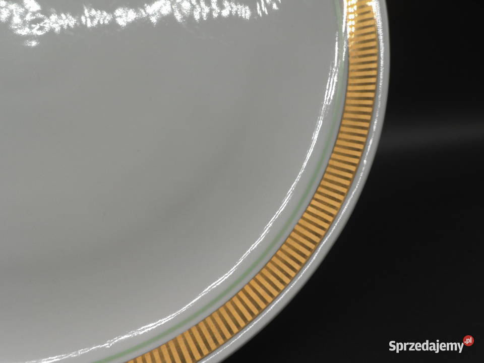 Patera talerz ozdobny porcelanowy Fortuna wielkopolskie Raszków