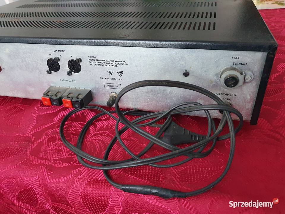 Stary zabytkowy wzmacniacz Unitra PW7010 pomorskie Kępice
