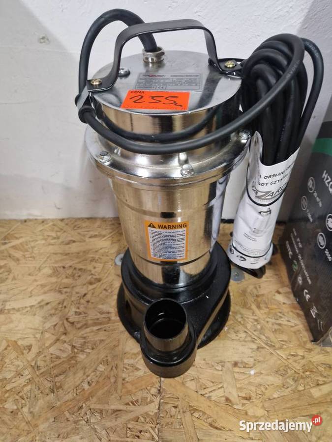 POMPA DO SZAMBA 3550 WATT ROZDRABNIACZ INOX Głogowa