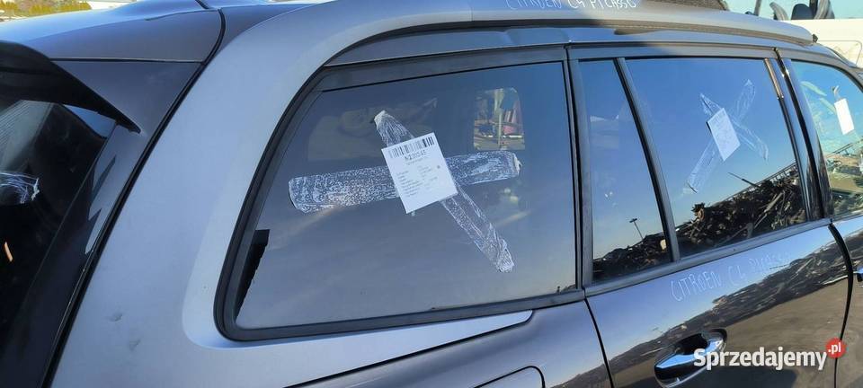 SZYBA PRAWY TYŁ CITROEN C4 PICASSO Lipno