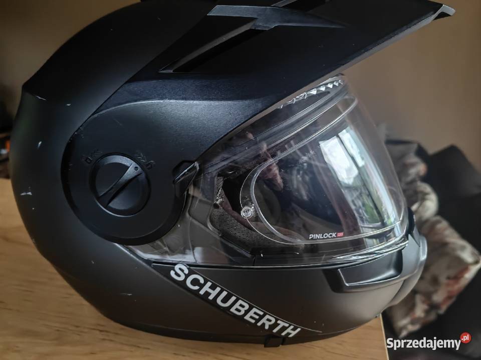 Kask Motocyklowy Schuberth E1 plus interkom Wisła