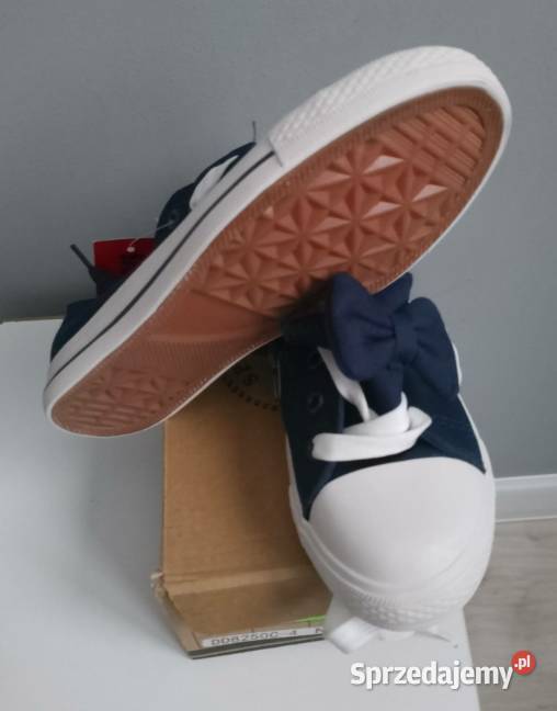 Trampki granatowe rozmiar 35 98 sprzedam