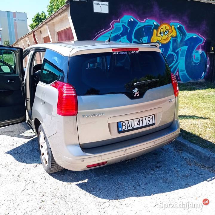 Peugeot 5008 2010 r 20HDi 16V 150 5008 Białystok sprzedam