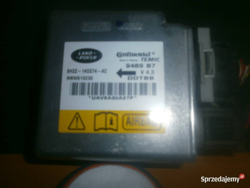 LAND ROVER SENSOR AIRBAG 8H2214D374AC poduszki powietrzne Zielona Góra
