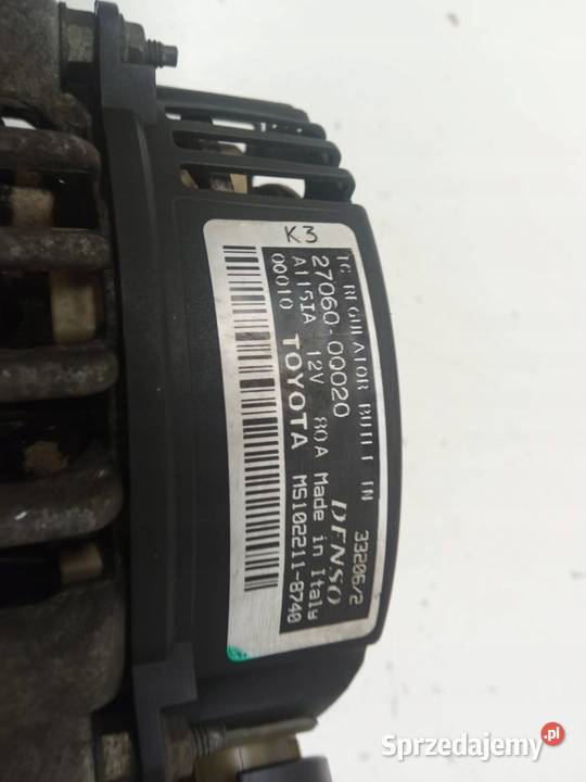 ALTERNATOR 270600Q020 10 12V Peugeot 107 I sprzedam
