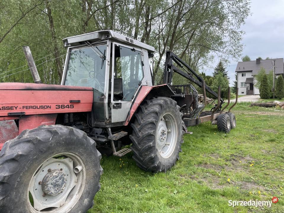 Przyczepa leśna Zrywkowa HDS Mówi 12 ton długa