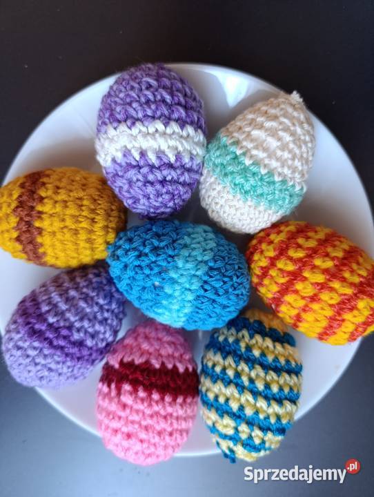 Jajka Wielkanocne kolorowe pisanki kraszanki Wielkanoc Kraków