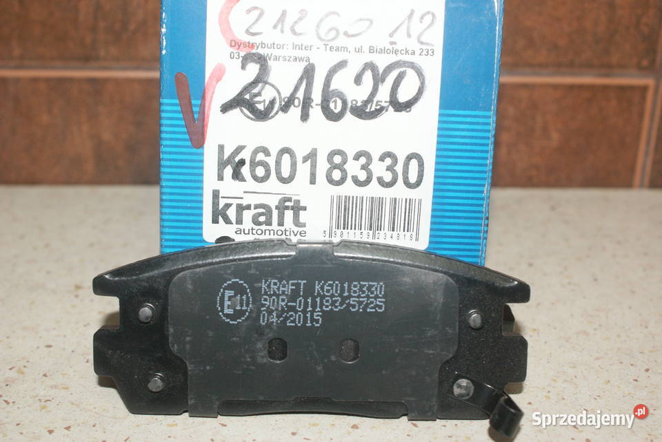 0 986 494 251 BOSCH KLOCKI HAMULC OPEL ANTARA 06 mazowieckie Białobrzegi sprzedam