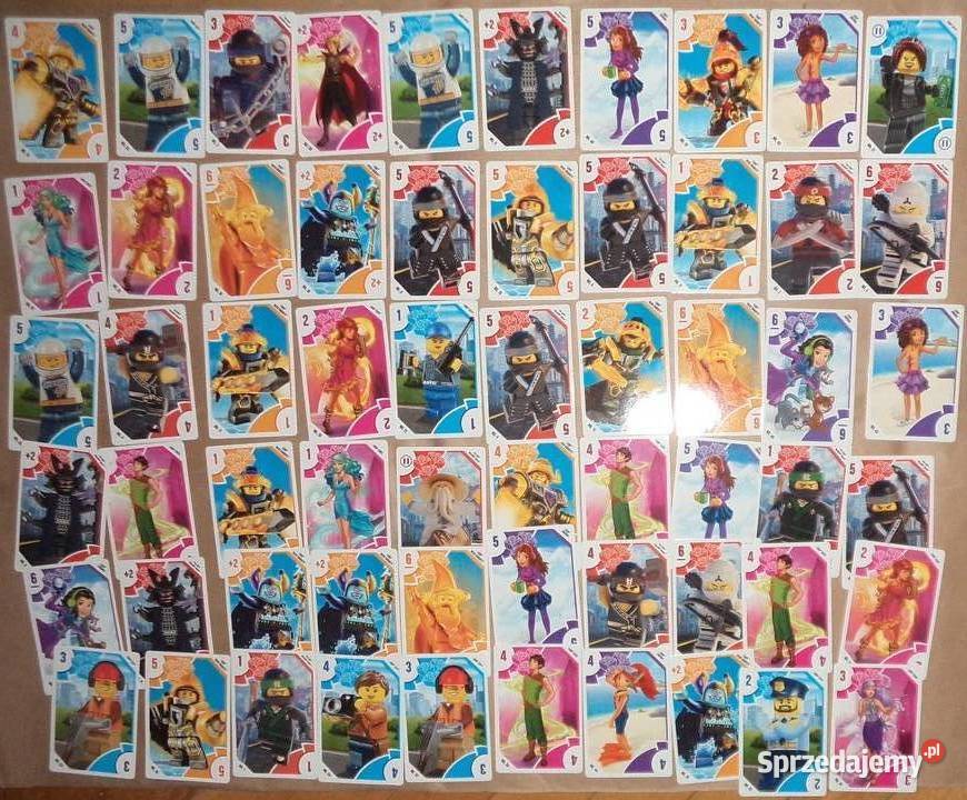 Lego trading cards 60 +16, toys4us, karty Lego karta, nowe