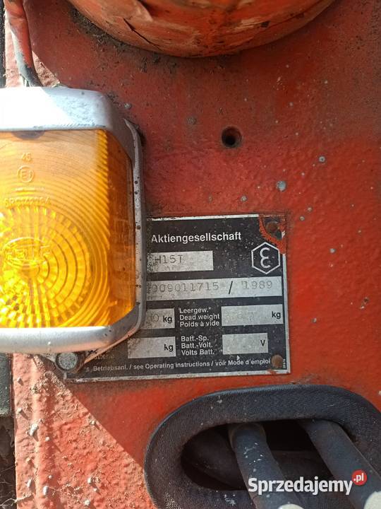 Wózek widłowy Linde h15 LPG sprzedam