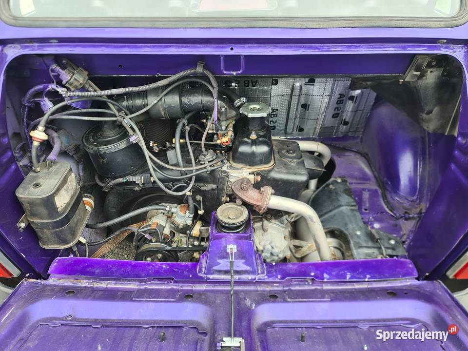 Fiat 126p 650 1998 fiolet purple 650cm3 Dzierżoniów sprzedam