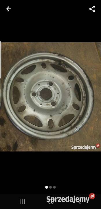 Felgi stalowe 15 3x112 4J Smart WYSYŁKA Pobiedziska sprzedam