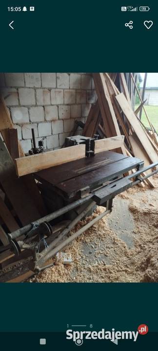 Frezarka Niemiecka dolnowrzecionowa Frezarki lubelskie