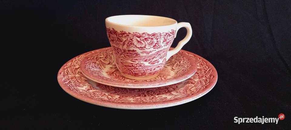 Serwis kawowy angielski 12 os Ironstone Chełm