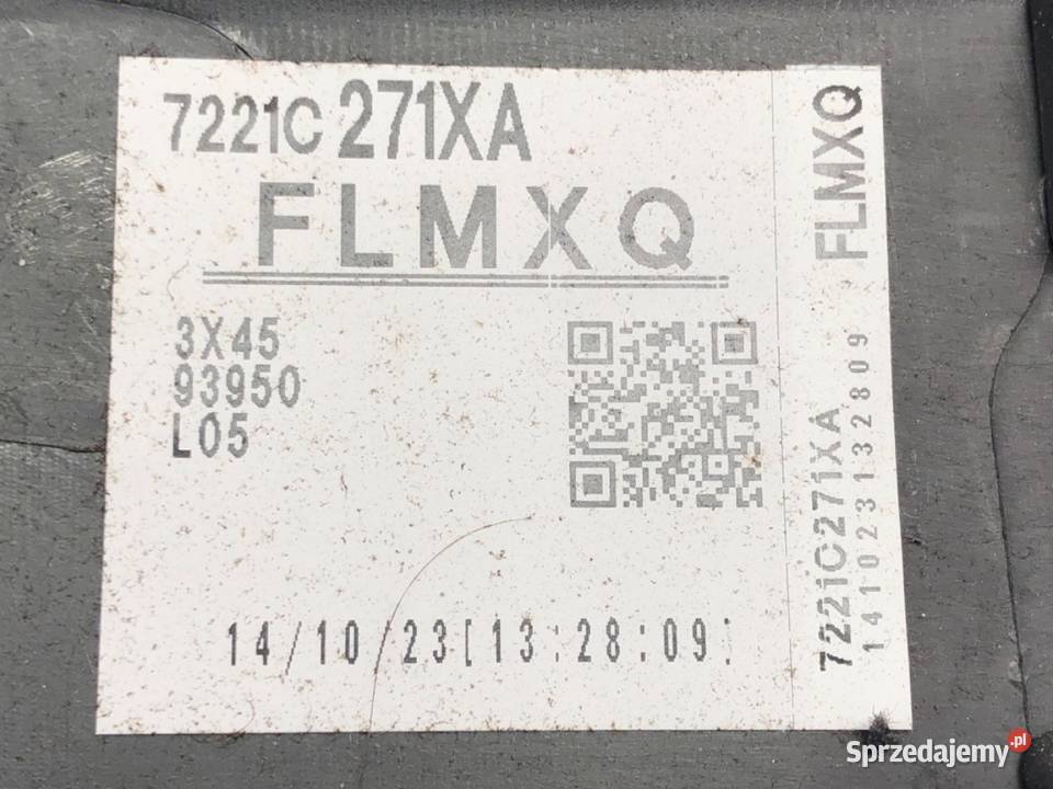 BOCZEK DRZWI LEWY PRZÓD PEUGEOT 4008 Hatchback Motoryzacja