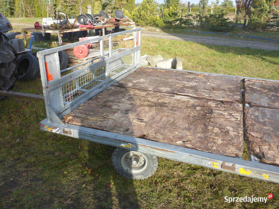 przyczepa NISKA 450 x 220 ocynkowana Burtowe i plandeki Radom