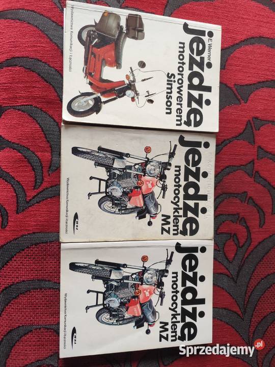 Książki Jeżdżę MZ jeżdżę Simson łódzkie