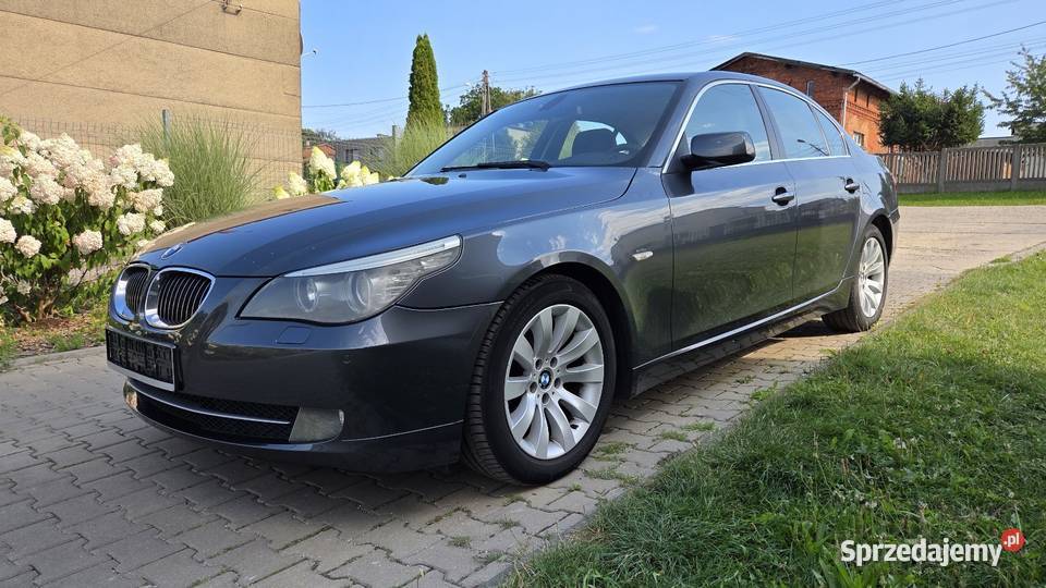 ładne BMW 520i 170 sprowadzony czujnik deszczu śląskie Wieszowa