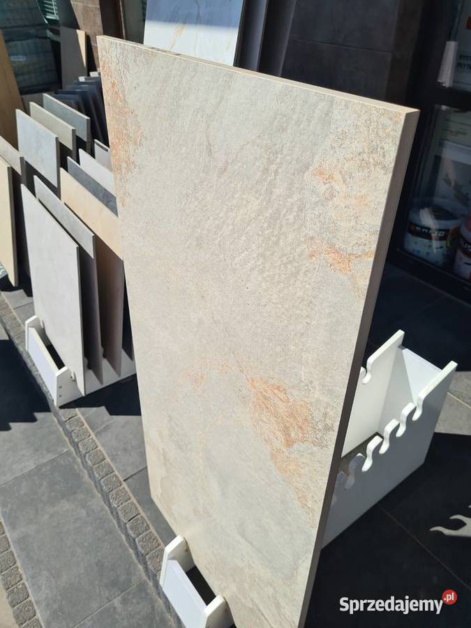 PŁYTKA gres Caffeine Beige KORATER 598X1198X20 łódzkie Opoczno