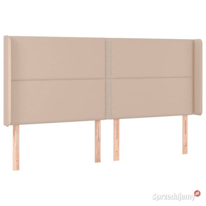 Zagłówek do łóżka z LED cappuccino 183x16x118128 Ramy i stelaże mazowieckie Warszawa