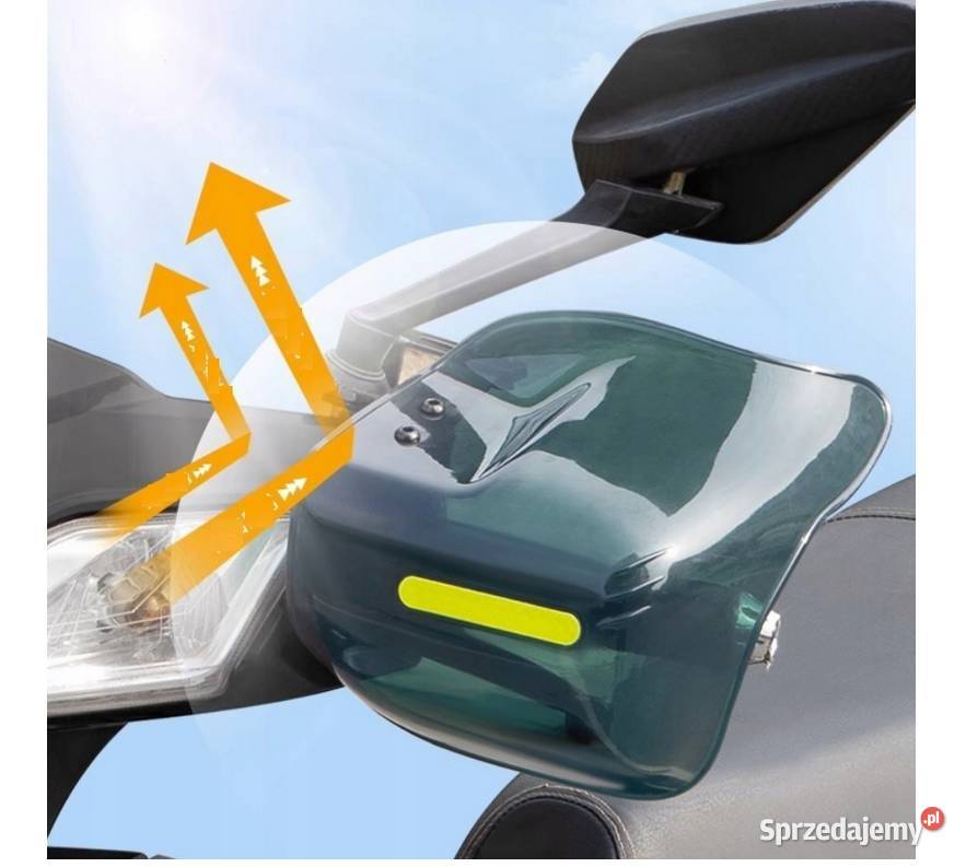 DUŻE HANDBARY OSŁONY DŁONI DO MOTOCYKLA Sosnowiec sprzedam