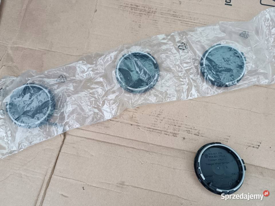 81A601170A DEKIELEK DEKIELKI AUDI 61 MM KOMPLET wielkopolskie Nowy Tomyśl sprzedam