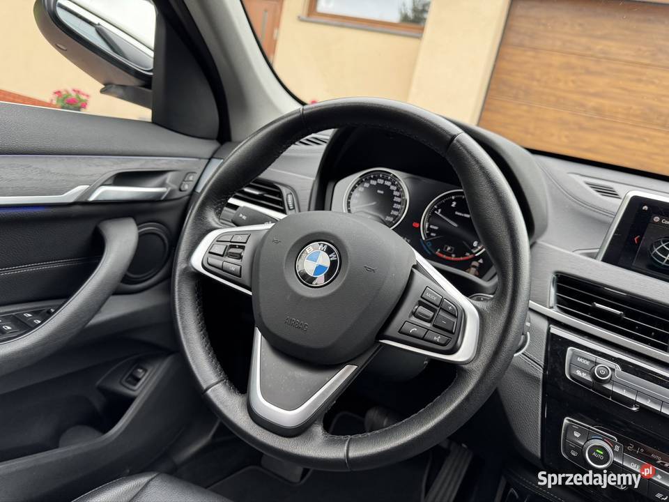 BMW X1 sDrive 18d XLINE Ambiente Led Półskóry SUV Samochody osobowe Kutno