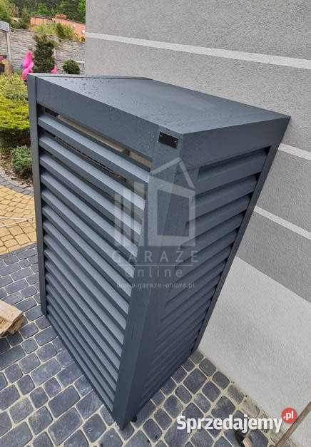 Osłona pompy ciepła 90x50x180 antracyt ID486 Klimatyzatory Gorzów Wielkopolski sprzedam