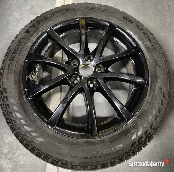 17 Koła Felgi 5x108 opony Nokian 8mm Peugeot Gdynia