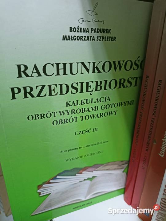 Rachunkowość Przedsiębiorstw Padurek Warszawa - Sprzedajemy.pl