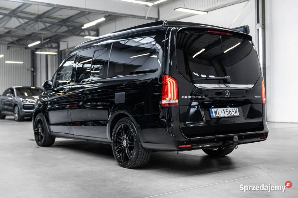 Mercedes Klasa V 4Matic MARCO POLO Polski Salon centralny zamek Węgrzce