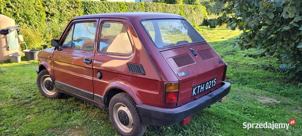 Fiat 126 Polski Fiat 126 1987 28 przebiegu 126
