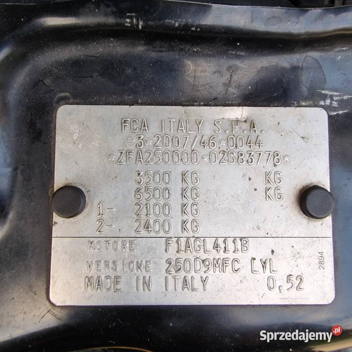 Fiat ducato L4H3 23 multijet moc 177 2018 Sanok