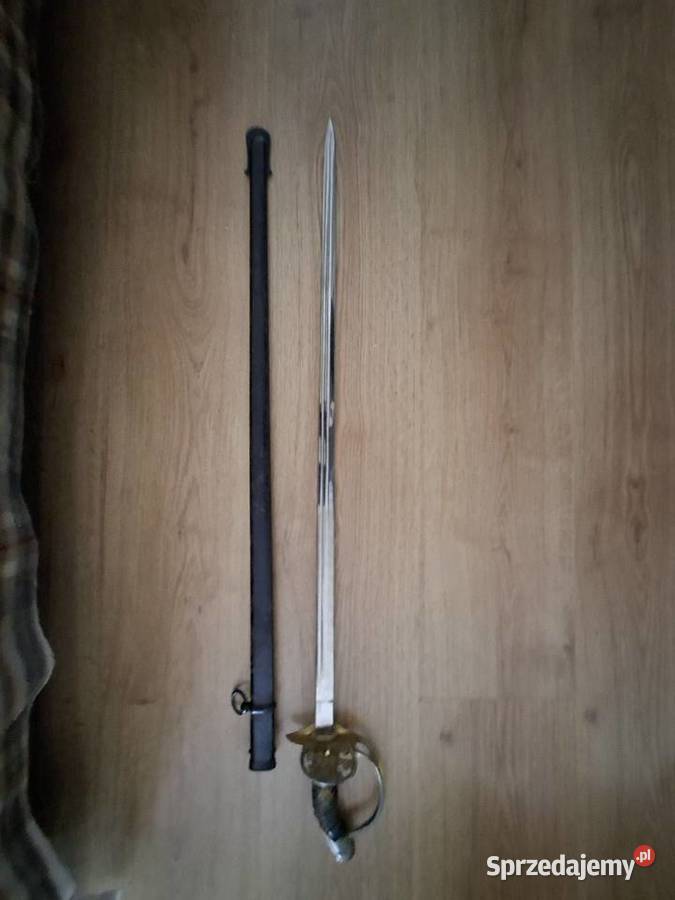Pałasz Pruski oficera piechoty wz 1889 Militaria Szczecin