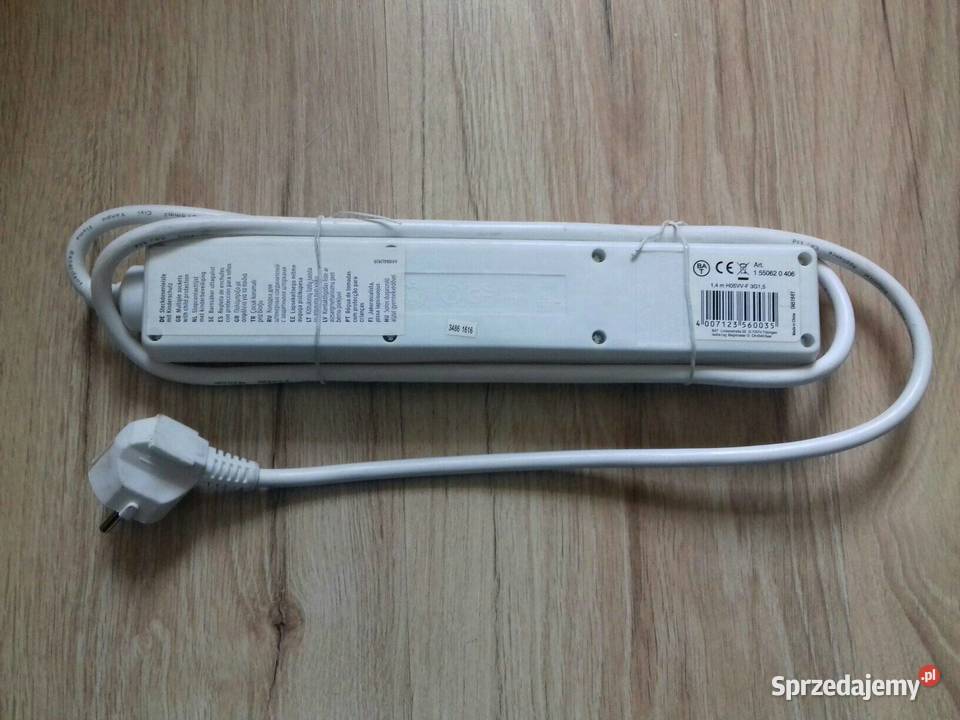 Przedłużacz elektryczny 230V 6 gniazd 16A 14m Bydgoszcz